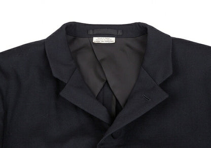 COMME des GARCONS HOMME PLUS Stretch Wool Jacket Navy Size S