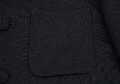 COMME des GARCONS HOMME PLUS Stretch Wool Jacket Navy Size S