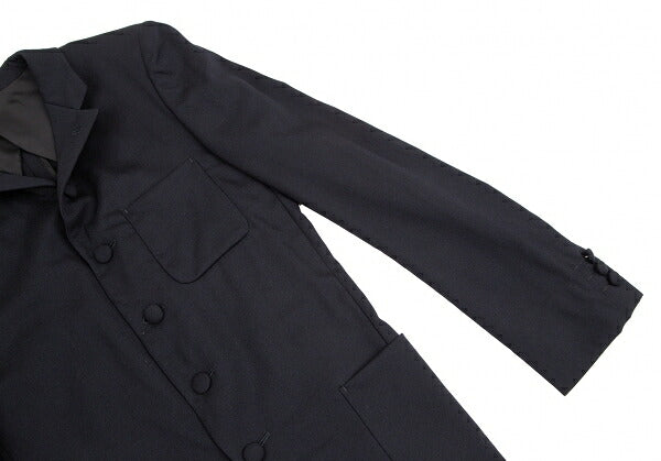 COMME des GARCONS HOMME PLUS Stretch Wool Jacket Navy Size S