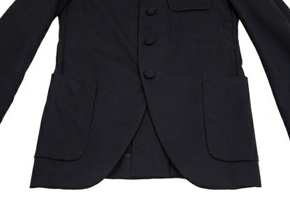 COMME des GARCONS HOMME PLUS Stretch Wool Jacket Navy Size S
