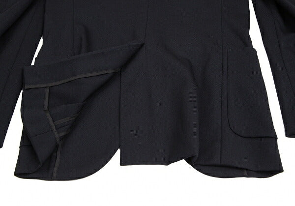 COMME des GARCONS HOMME PLUS Stretch Wool Jacket Navy Size S