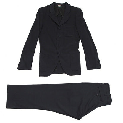 COMME des GARCONS HOMME PLUS Stretch Wool Jacket Navy Size S