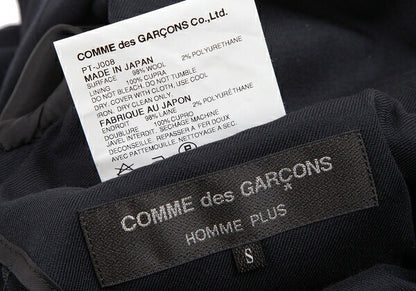 COMME des GARCONS HOMME PLUS Stretch Wool Jacket Navy Size S