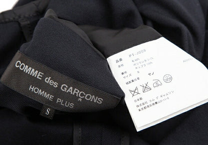 COMME des GARCONS HOMME PLUS Stretch Wool Jacket Navy Size S
