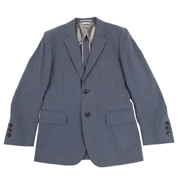 COMME des GARCONS HOMME PLUS Cotton Blazer Blue-Gray Size S