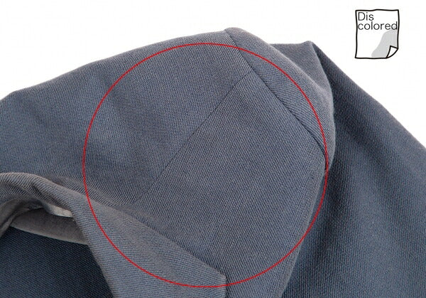 COMME des GARCONS HOMME PLUS Cotton Blazer Blue-Gray Size S