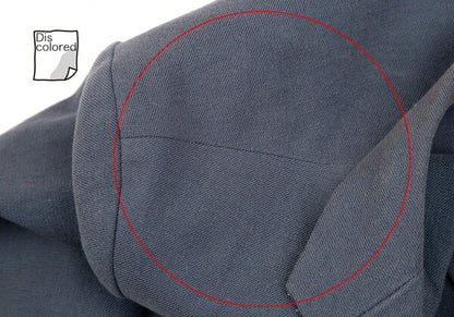 COMME des GARCONS HOMME PLUS Cotton Blazer Blue-Gray Size S