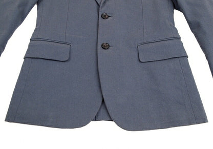 COMME des GARCONS HOMME PLUS Cotton Blazer Blue-Gray Size S