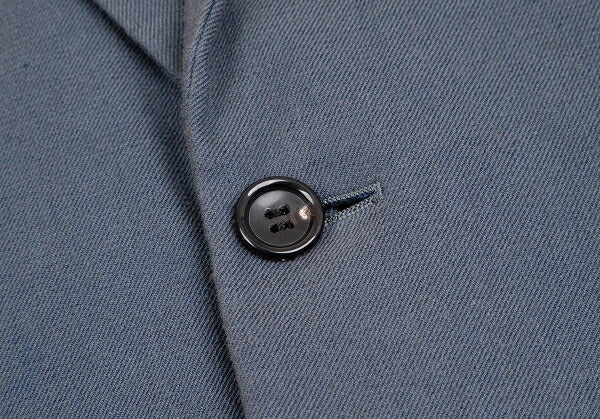 COMME des GARCONS HOMME PLUS Cotton Blazer Blue-Gray Size S