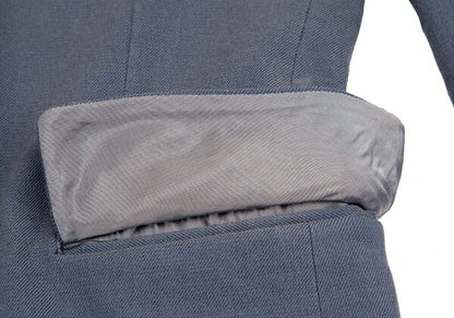 COMME des GARCONS HOMME PLUS Cotton Blazer Blue-Gray Size S