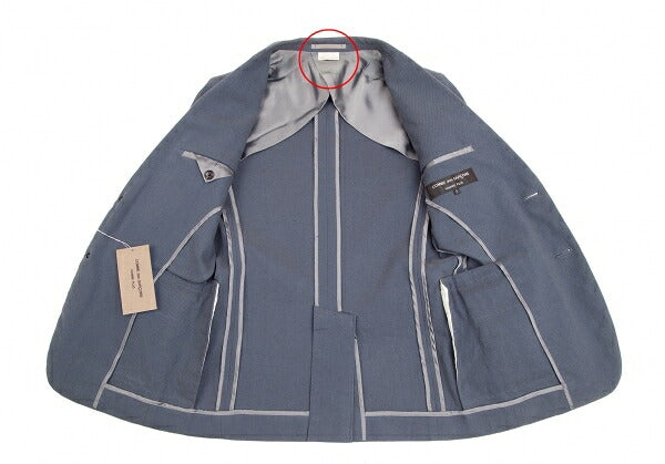 COMME des GARCONS HOMME PLUS Cotton Blue Grey Suit Size S/SS