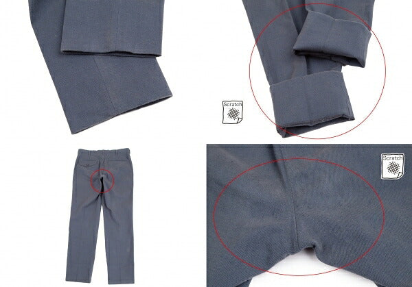 COMME des GARCONS HOMME PLUS Cotton Blue Grey Suit Size S/SS
