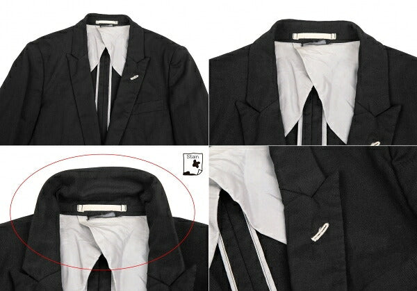 COMME des GARCONS HOMME PLUS Garment Jacket Black Size S