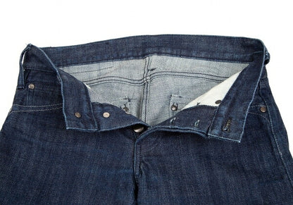 LEMAIR Tapered Slim Selvedge Jeans Indigo Size 27