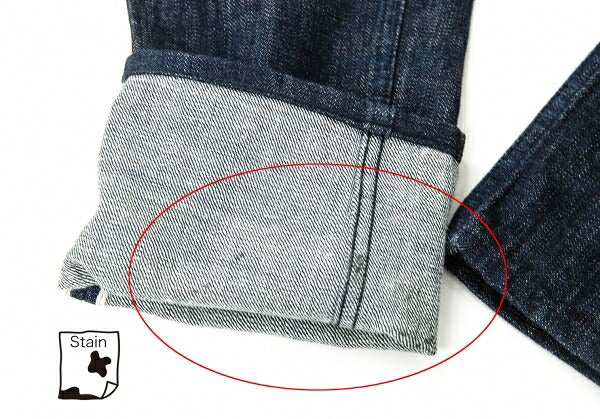 LEMAIR Tapered Slim Selvedge Jeans Indigo Size 27