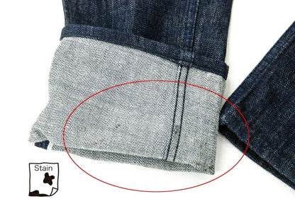 LEMAIR Tapered Slim Selvedge Jeans Indigo Size 27