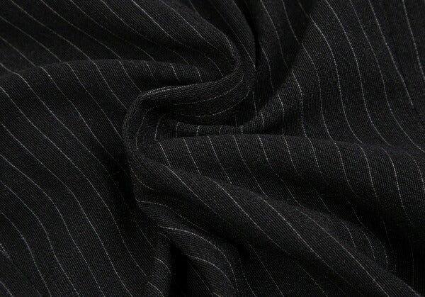 ARMANI COLLEZIONI Pinstripe 1 Button Jacket Black Size 38