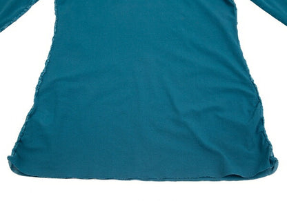 Jean Paul GAULTIER FEMME Yarn Stitch Mesh Top Blue Size 40
