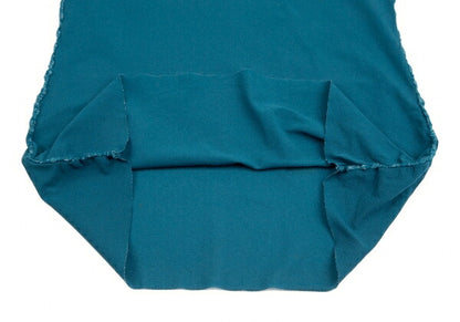 Jean Paul GAULTIER FEMME Yarn Stitch Mesh Top Blue Size 40