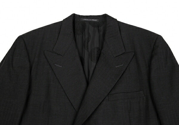 GIANNI VERSACE DB Shadow Stripe Jacket Charcoal Size L