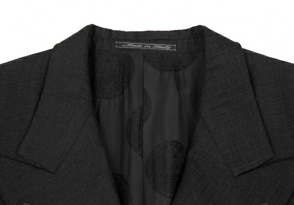 GIANNI VERSACE DB Shadow Stripe Jacket Charcoal Size L