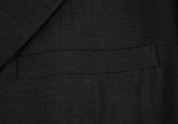 GIANNI VERSACE DB Shadow Stripe Jacket Charcoal Size L