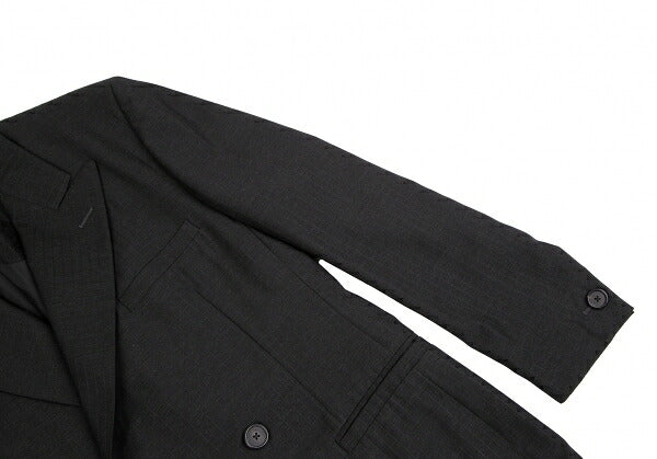 GIANNI VERSACE DB Shadow Stripe Jacket Charcoal Size L
