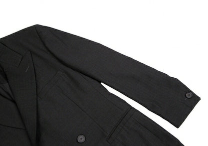 GIANNI VERSACE DB Shadow Stripe Jacket Charcoal Size L