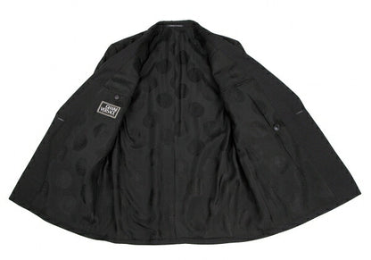 GIANNI VERSACE DB Shadow Stripe Jacket Charcoal Size L