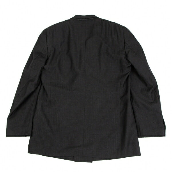 GIANNI VERSACE DB Shadow Stripe Jacket Charcoal Size L