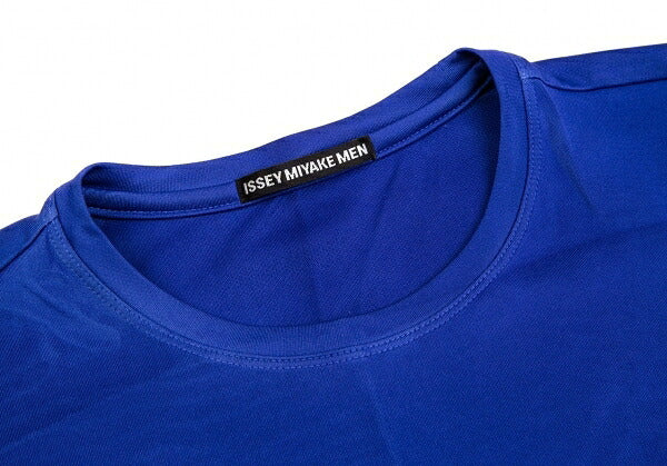 ISSEY MIYAKE MEN Hand-Dyed T-Shirt Blue-Emerald Size 4