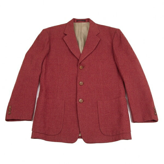 Yohji Yamamoto POUR HOMME Wood Button Wool Jacket Size M