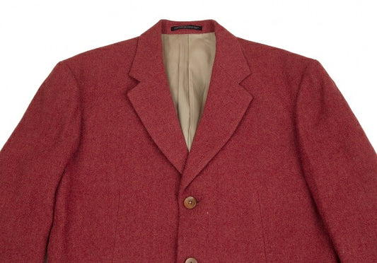 Yohji Yamamoto POUR HOMME Wood Button Wool Jacket Size M