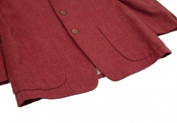 Yohji Yamamoto POUR HOMME Wood Button Wool Jacket Size M