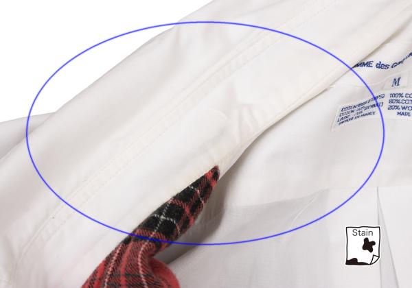 COMME des GARCONS SHIRT Front Tartan Check Shirt Red Size M