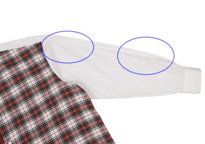COMME des GARCONS SHIRT Front Tartan Check Shirt Red Size M