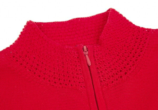 VIVIENNE TAM Side Embroidered Knit Top