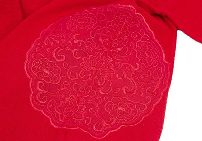VIVIENNE TAM Side Embroidered Knit Top