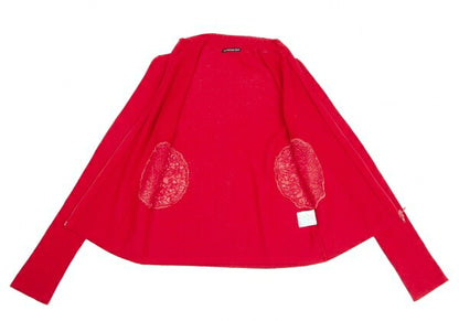 VIVIENNE TAM Side Embroidered Knit Top