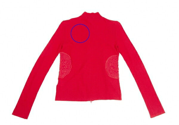 VIVIENNE TAM Side Embroidered Knit Top