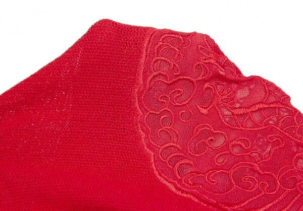 VIVIENNE TAM Side Embroidered Knit Top