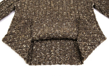 Jean Paul GAULTIER CLASSIQUE Wool Sweater Brown Size 48
