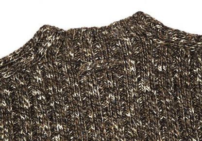 Jean Paul GAULTIER CLASSIQUE Wool Sweater Brown Size 48