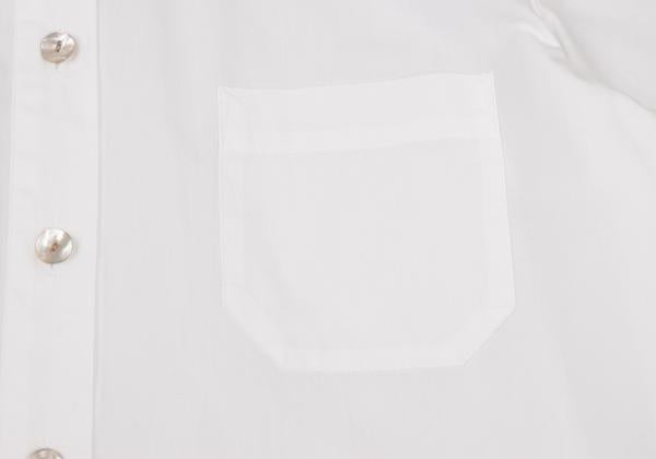 Jean Paul GAULTIER CLASSIQUE Cotton Long Shirt White Size 40