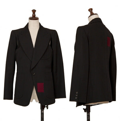 COMME des GARCONS Checker Design 1B Pocket Jacket Size S