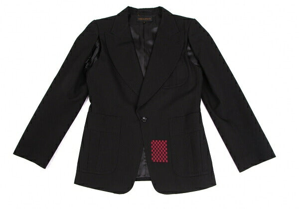 COMME des GARCONS Checker Design 1B Pocket Jacket Size S