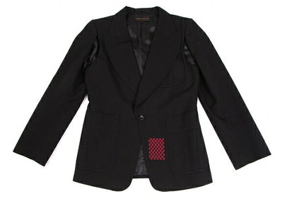 COMME des GARCONS Checker Design 1B Pocket Jacket Size S