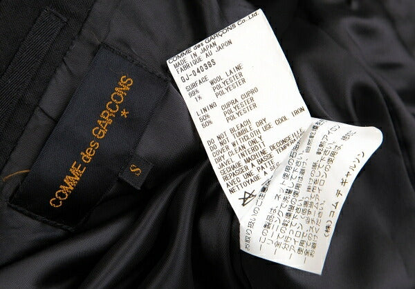 COMME des GARCONS Checker Design 1B Pocket Jacket Size S