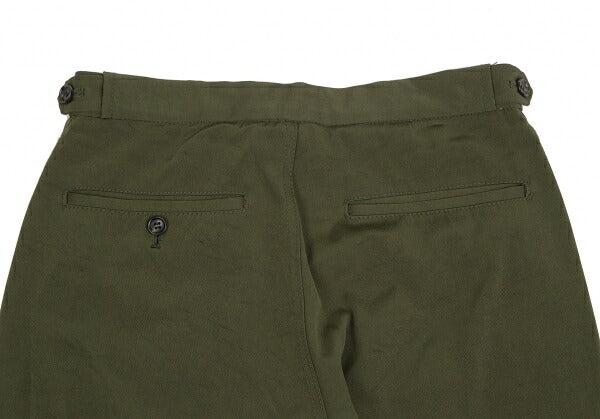 COMME des GARCONS Triacetate Cotton Side Belt Khaki Size S