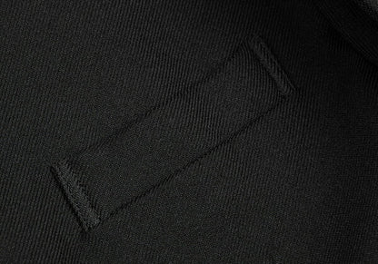 COMME des GARCONS Strap Cut-Off Design Jacket Black Size S